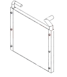  Radiateur moteur SCANIA Série P 95-04 