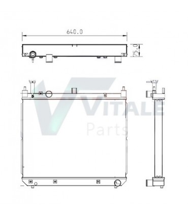 RADIADORES PARA   TAKEUCHI TB175 SERIE W