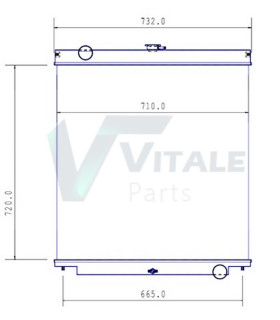 RADIATEUR EAU CASE CX 160