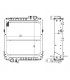 RADIATOR  MASSEY FERGUSON 6455