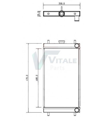  Radiateur moteur  VOLVO Fm 10