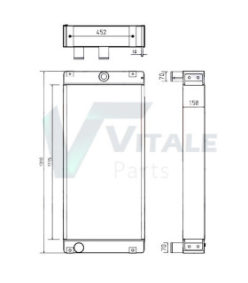 RADIADORES PARA  RENAULT CLAAS LEXION EVOLUTION 460