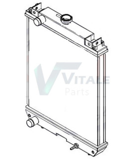 Radiatore ad acqua CASE CX 18