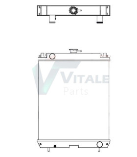 RADIATOR KUBOTA KX161-3A