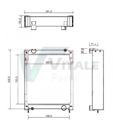 RADIATOR FENDT VARIO 312 G339202050100