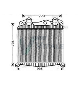 RADIATEUR AIR INTERCOOLER MERCEDES 2207073
