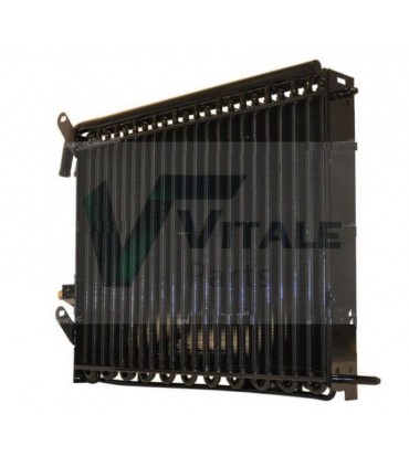 Condensatore per climatizzatore aria/olio a doppia alimentazione per John Deere 6506 6600 6800 6900 6005