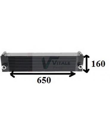  Radiateur eau pour SCANIA Série P 95-04 