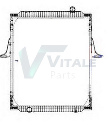 Radiatore acqua Renault RVI RVI315748 5010315748