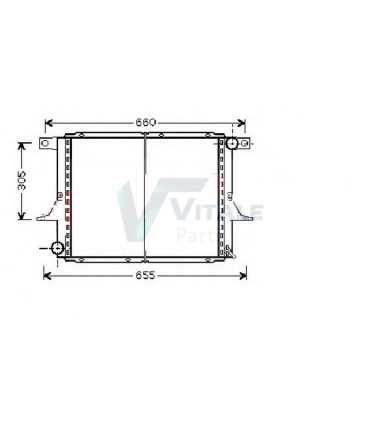 RADIATEUR EAU RENAULT TRUCKS S120