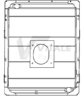 RADIATORE PER RENAULT TRUCKS G210-G230 G260 G280 G290BOM G300 G320 G330BOM