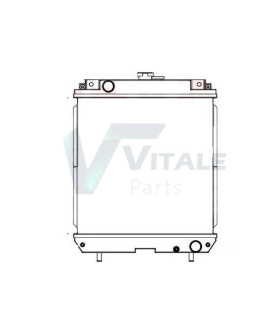 RADIATEUR EAU POUR KUBOTA U20