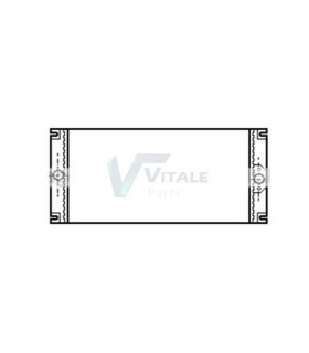 RADIATEUR CHAUFFAGE RENAULT RVI 	RVI812035