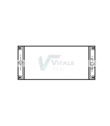 Radiateur moteur Tracteur Renault Agri: R 551 /556 / R 651 / 652 / 681