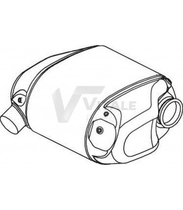 CONVERTITORE CATALITICO SILENZIOSO IVECO IV298536 41298536 41299218
