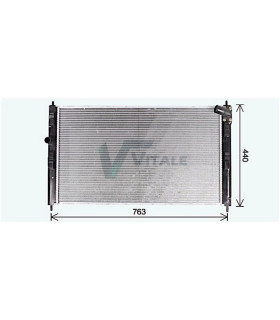 RADIATEUR EAU CITROEN PEUGEOT MITSUBISHI PE636034