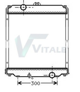 RADIATEUR MITSUBISHI MC127006 MI854500