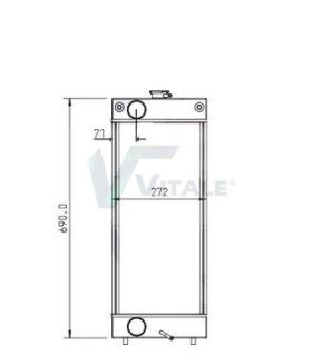 RADIATOR EAU BOBCAT E90