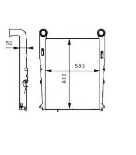 Radiateur moteur pour PEUGEOT 204