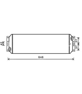 MAN TRUCK MERCEDES VANHOOL RADIATORE OLIO 81325606069 81325606062 1440254 1504216 150421612 MA606069
