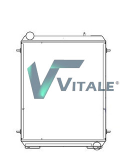 RADIATEUR EAU DEUTZ AGROTRON 210-215-230-235-260-265