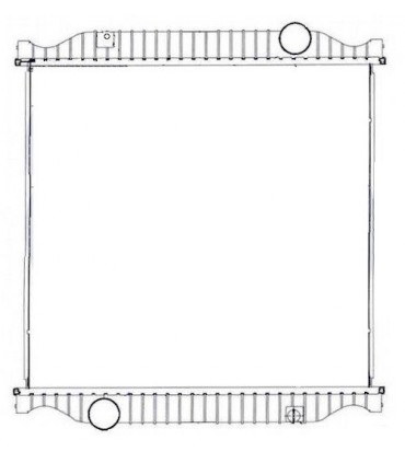 RADIATEUR EAU RENAULT RVI 5010315442 RVI315442