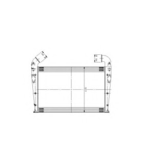 ECHANGEUR AIR SCANIA SC96992 SERIE P 1365209 1400937 1516489 1516490