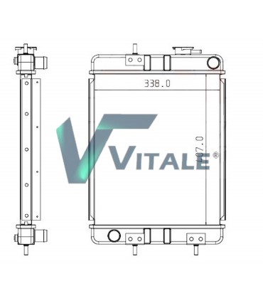  Radiateur air pour NISSAN XTRAIL  E/S