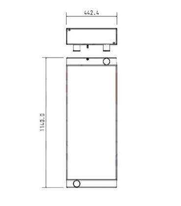 RADIATOR  JCB 30/926678 30926678