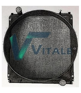 Radiateur moteur Tracteur Renault Agri: R 551 /556 / R 651 / 652 / 681