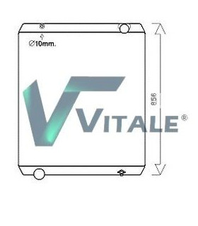 RADIATOR SUITABLE FOR  CLAAS AXION 23R 11243661