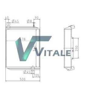 KHUELER FUR   DEUTZ AGROTRON 6160.4 0.019.7413.40 0019741340
