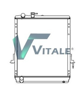 RADIATOR SUITABLE FOR ISUZU 1214109120 8973338791 8973666461 8980955950 IS955950