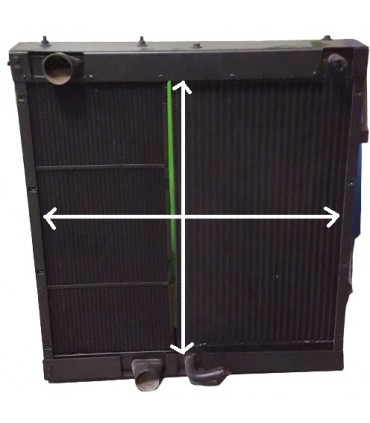 Radiatore doppio acqua/olio POCLAIN 1088