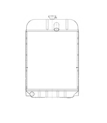 RADIATEUR EAU FIAT AGRI 332C