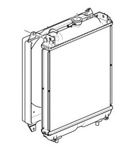  Radiateur moteur VOLVO Fh12 D12  