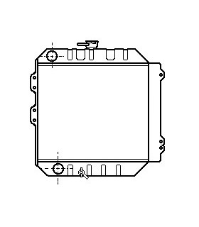 RADIATOR SUITABLE FOR  TOYOTA STARLET KP60