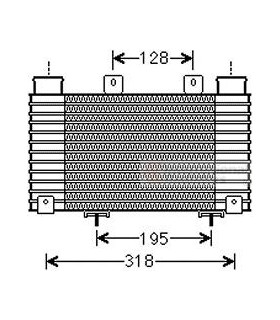 ECHANGEUR AIR pour  FORD RANGER 2,5 3,0 1455028 6m349l440ab