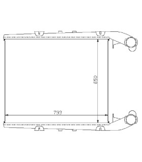  Radiateur moteur Citroën HY 