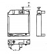 RADIATOR  MASSEY FERGUSON 592 - 595 MF612675