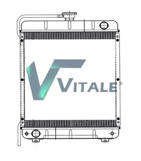 RADIATOR SUITABLE FOR  LOMBARDINI 7350-270  7350270 7350365 LO350170