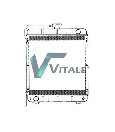 RADIATOR SUITABLE FOR  LOMBARDINI 7350-270  7350270 7350365 LO350170