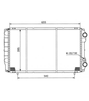 RADIATEUR EAU RENAULT TRAFIC
