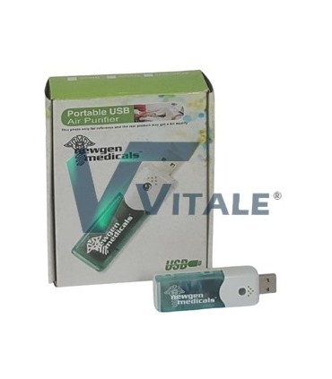 NEWGEN MEDICALS PURIFICATEUR AIR USB PORTABLE ET IONISEUR