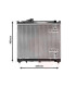 RADIATEUR RENAULT SUZUKI VITARA 	1770060A01 1770060A10 1770060A11 1770060A12 4221310952