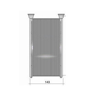 Radiateur moteur Tracteur RENAULT AGRI 58.12 / 58.32 