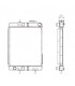RADIATEUR EAU JCB 802 7PLUS