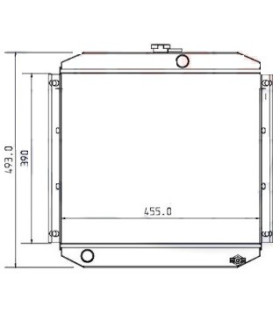  Radiateur moteur Citroën HY 