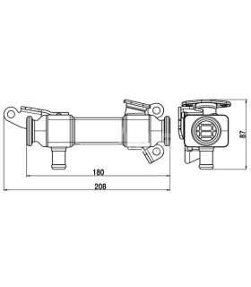 BMW Raffreddatore EGR 376745261 70819371