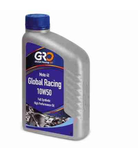 HUILE GLOBAL RACING OIL 4T GLOBAL RACING 10W50 100% SYNTHESE BIDON 1L